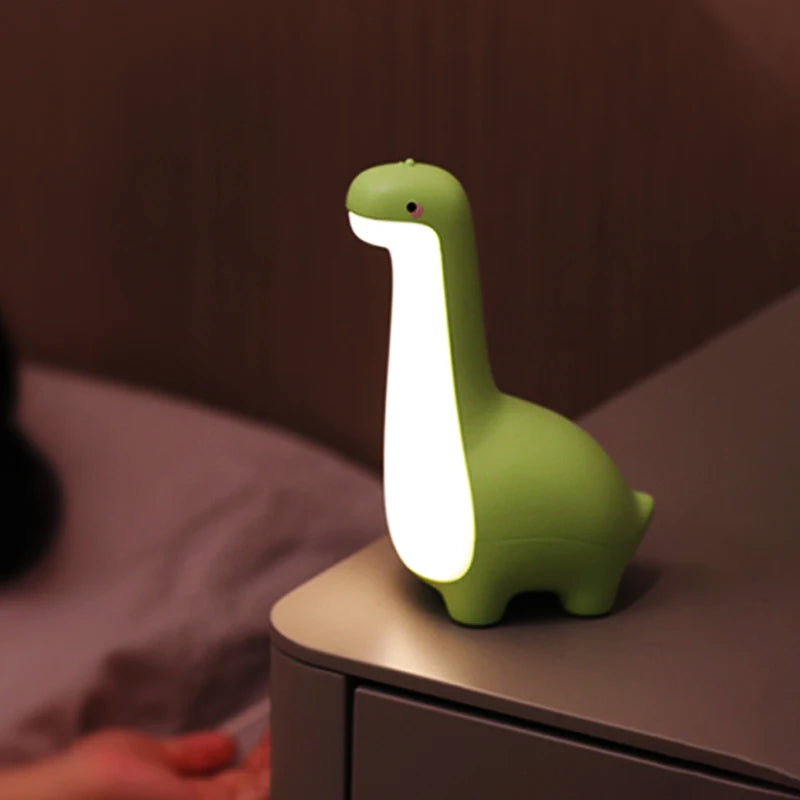 Chargeable Dinosaur Design Bedside Timing Lamp childrensterritory