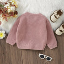Toddler Girl Boy Casual Knitting Pullover for Easter