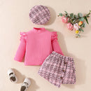 Girls' Long-Sleeved Elegant Outfit Set childrensterritory