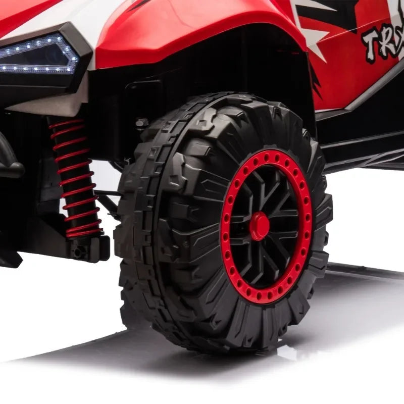 Kids 24V Two-seater Ride On Electric Car W/Parents Control