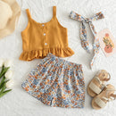 2pcs Summer Short Clothing Set For Girls childrensterritory