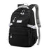 Solid Color Waterproof Shoulder Backpack for Teenage Girls childrensterritory