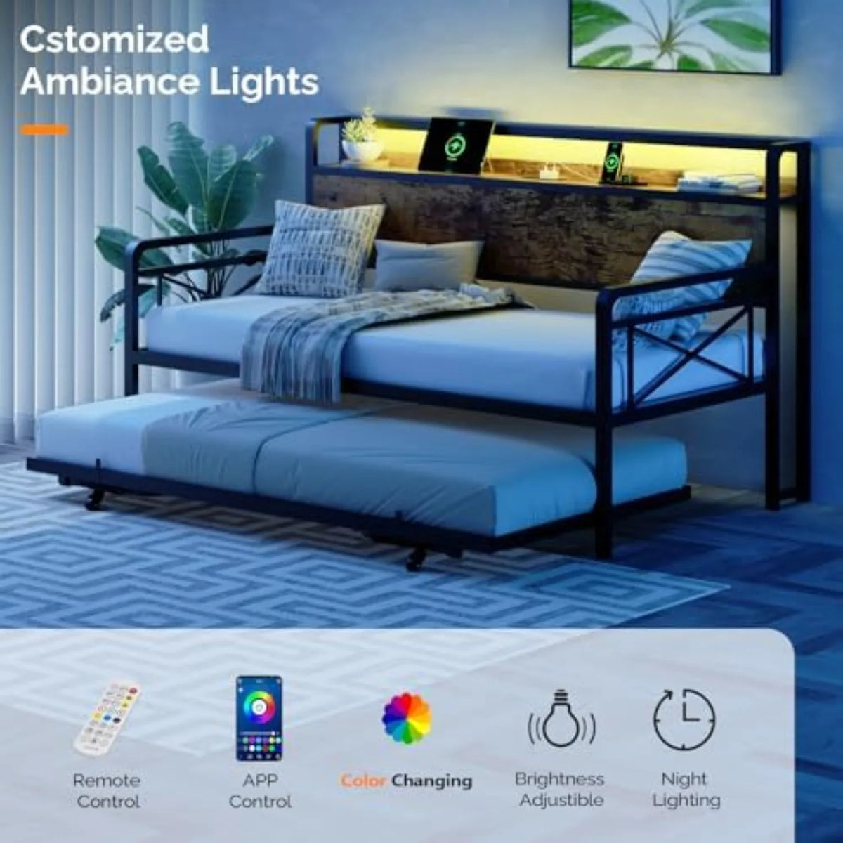 Premium Designer Kids Bed Frame Offering Style and Strength