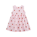 Little Girls Cartoon Strawberry Dresses for Summer childrensterritory