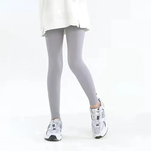 Casual Ankle-Length Kid Girl Thin Tights Sweatpants childrensterritory
