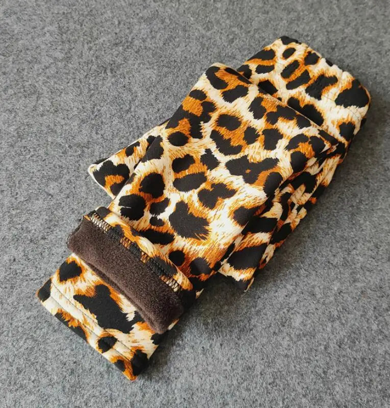 Printed Warm Velvet Leggings for Kids Girls childrensterritory