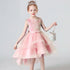 Sequin Lace Design Girls Fluffy Wedding/Party Dresses childrensterritory