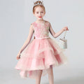 Sequin Lace Design Girls Fluffy Wedding/Party Dresses childrensterritory