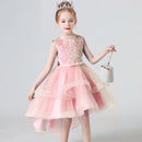 Sequin Lace Design Girls Fluffy Wedding/Party Dresses childrensterritory