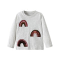 Full-Sleeve Animal Print Cotton T-Shirts For Girls childrensterritory