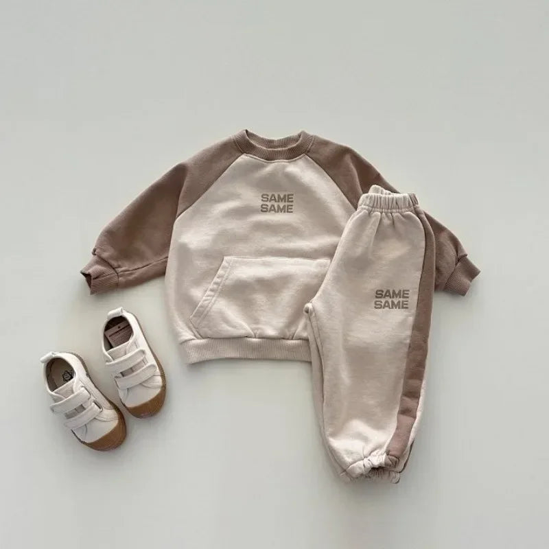 Boys’ Winter Wear Set with Long Sleeves