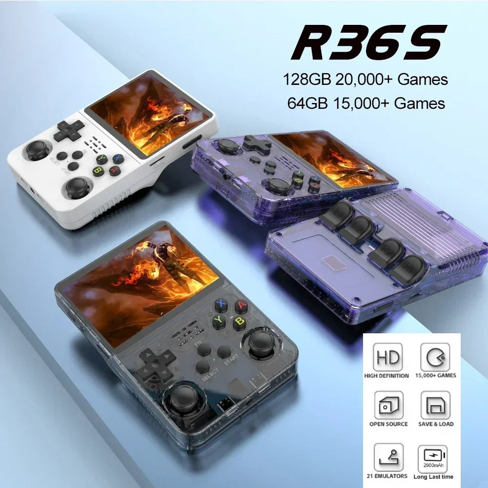 Linux-Powered Handheld Game Console with a 3.5-inch IPS Screen childrensterritory