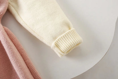 Girls’ Elegant Winter Dresses With Round Neck Design