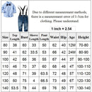 Little Boys' Solid Pattern Gentleman Outfit Set for Birthday Parties childrensterritory