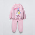 Cartoon Print Long Sleeves Kids Clothing Set childrensterritory