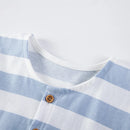 Kids Girls Cartoon Embroidered Summer Cotton Dresses childrensterritory
