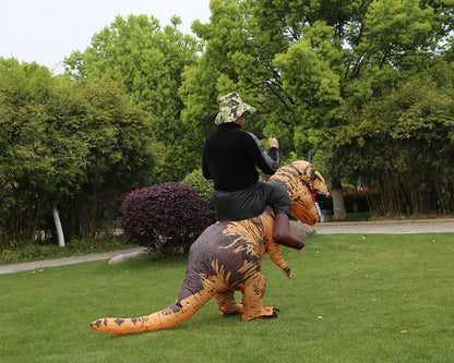 Inflatable Blow-Up Dinosaur Costume for Halloween Christmas