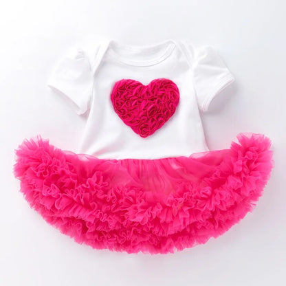 Baby Girls Tutu Romper Dress |1st 2nd Birthday Outfits
