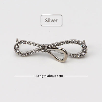 Pearl Shiny Rhinestone Sneaker Shoelace Clips for Girls childrensterritory
