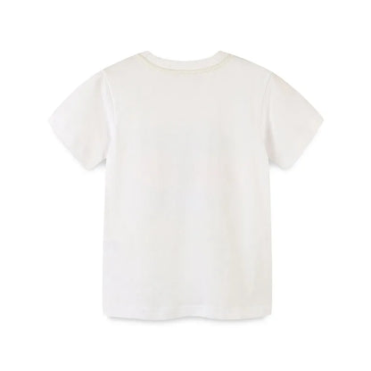 Kids Boys Cartoon Vehicles Print Cotton T-shirt childrensterritory