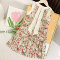Kids' Elegant Floral Print Sundresses for Summer childrensterritory