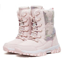 Elegant Waterproof Kids Girls Warm Snow Boots