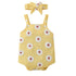 Floral, Rainbow, or Shell Print Baby Girl Bodysuit childrensterritory