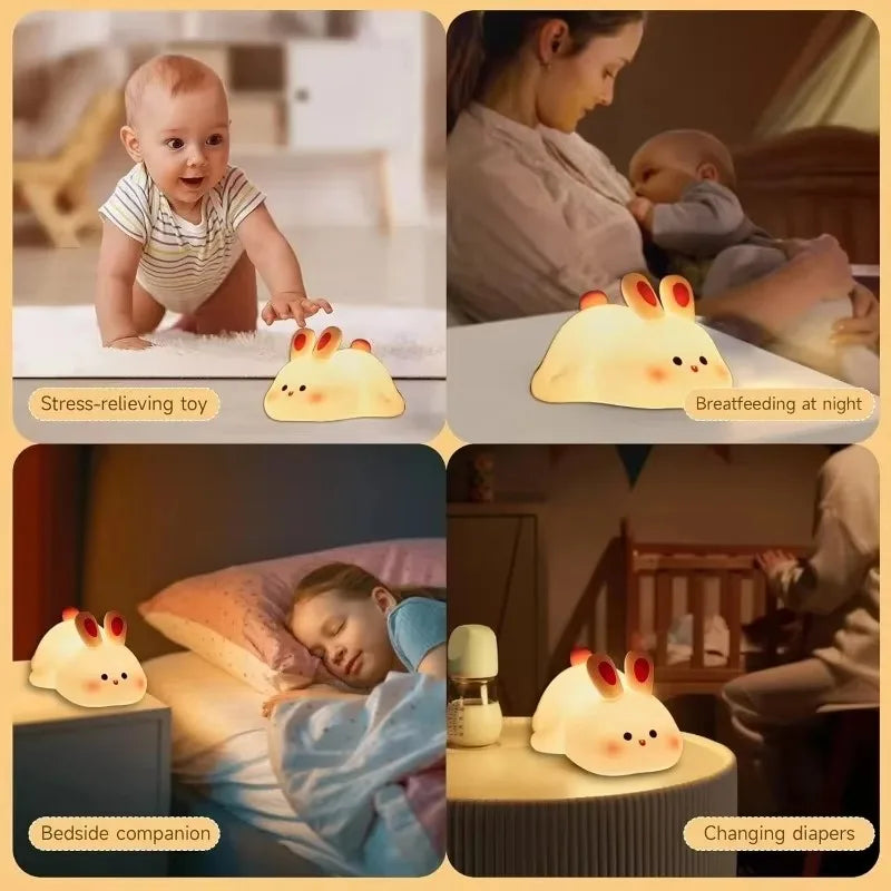 Rechargeable Touch Sensor Dimmable Cute LED Night Lights