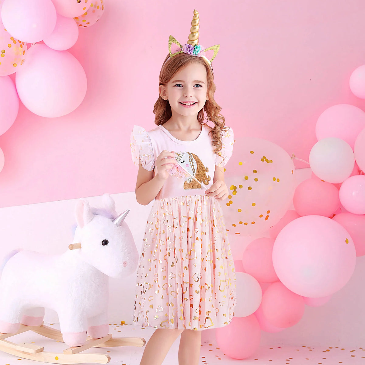 Kids Girl Mermaid Sequins Tutu Birthday Party Dresses childrensterritory
