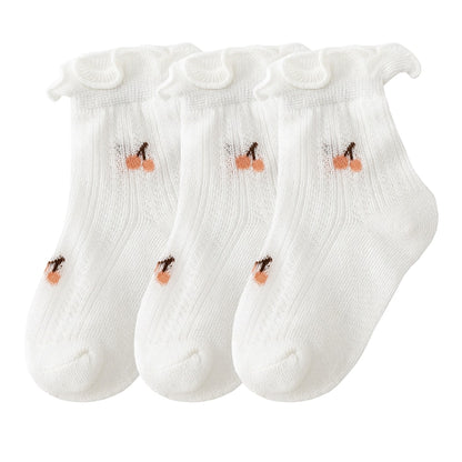 3Pair/lot New Thin Casual Baby/Toddler Summer Socks childrensterritory