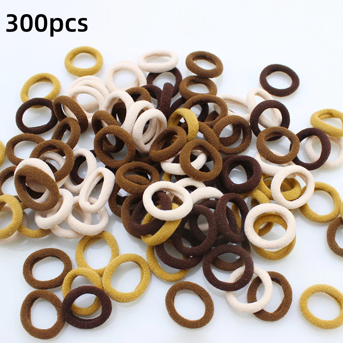 100/300/500 pcs Colorful Elastic Hair Bands for Girls childrensterritory