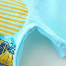 Little Boys Cartoon Excavator Design Cotton T-shirt childrensterritory