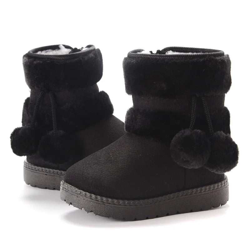 Infant Warm Cozy Fleece Snow Boots