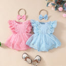 Baby Girls Soft Comfortable Summer Romper Dresses