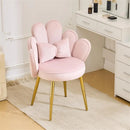 Comfy Modern Design Makeup Vanity Chair with Back childrensterritory