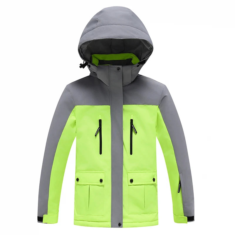 Kids Snowboard Clothing Set With Coat and Strap Pants childrensterritory