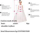 Kids Girls Pink Or Red Flower Dresses With Feathers for Birthday childrensterritory