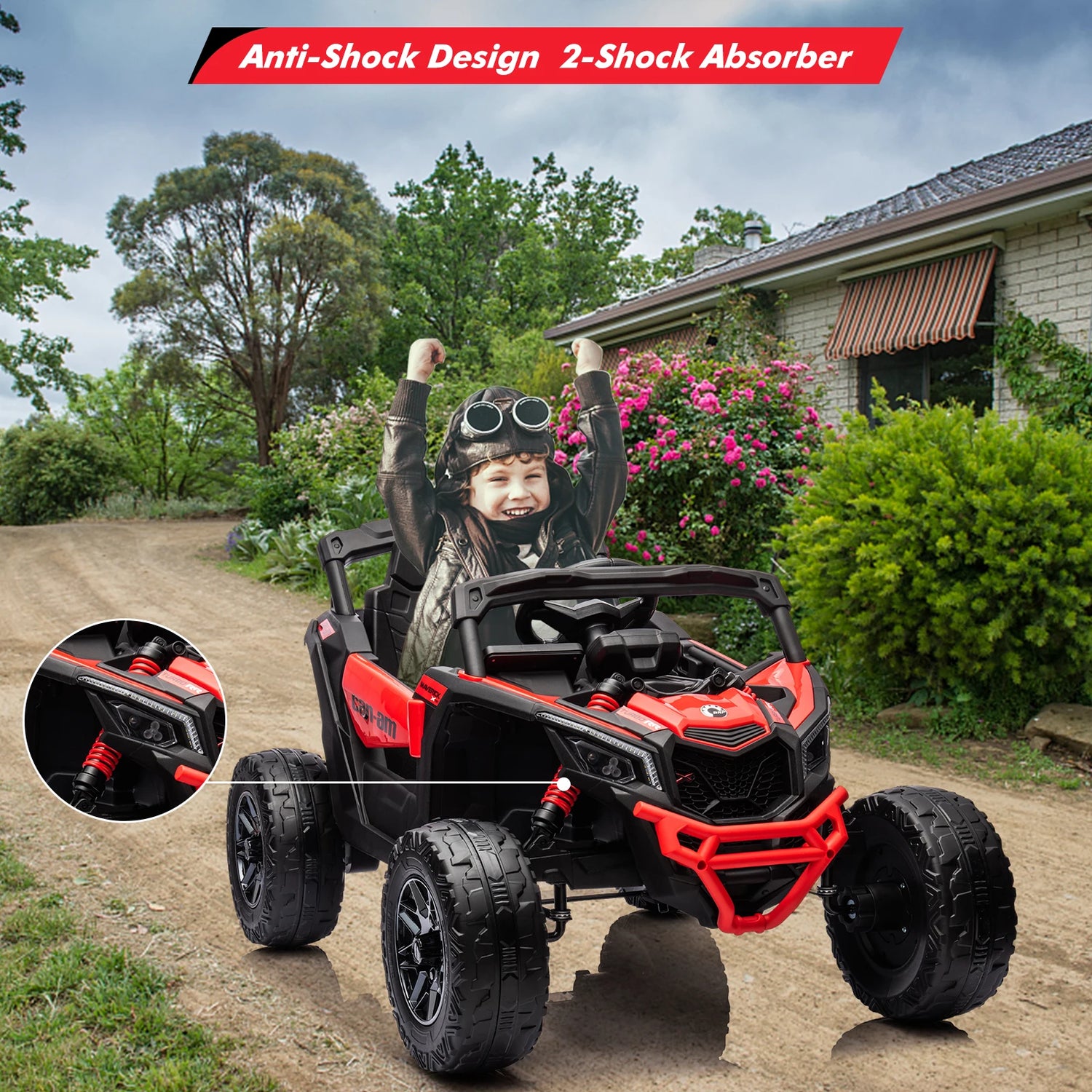 Kids UTV Electric Off-Road Car w/Remote Control childrensterritory