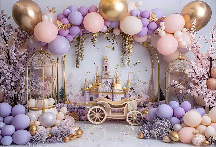 Floral Photography Background for Birthday Parties childrensterritory
