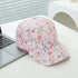 Little Girls Floral Design Adjustable Sports Hats childrensterritory