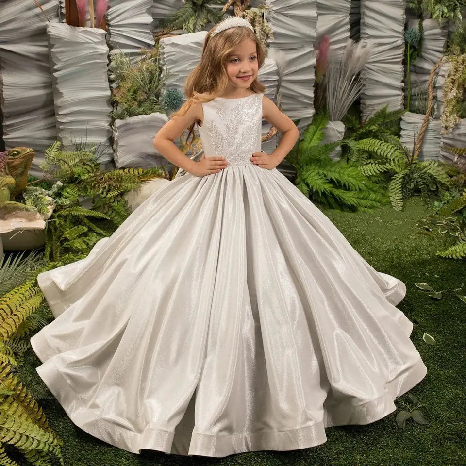 Kids Girls Luxury Wedding/Party Princess Dress