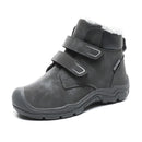 Kids Suede Fashion High Top Hook And Loop Warm Shoes childrensterritory