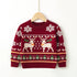 Soft Wool Cartoon Design Christmas Knit Sweatshirts for Kids childrensterritory