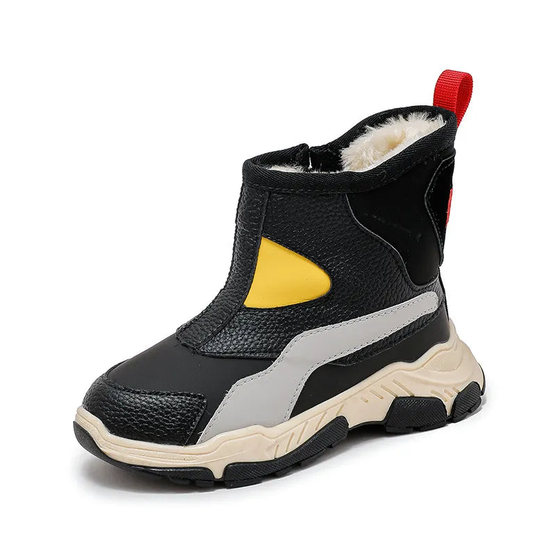 Thicken Cotton Warm Waterproof Winter Shoes for Kids childrensterritory