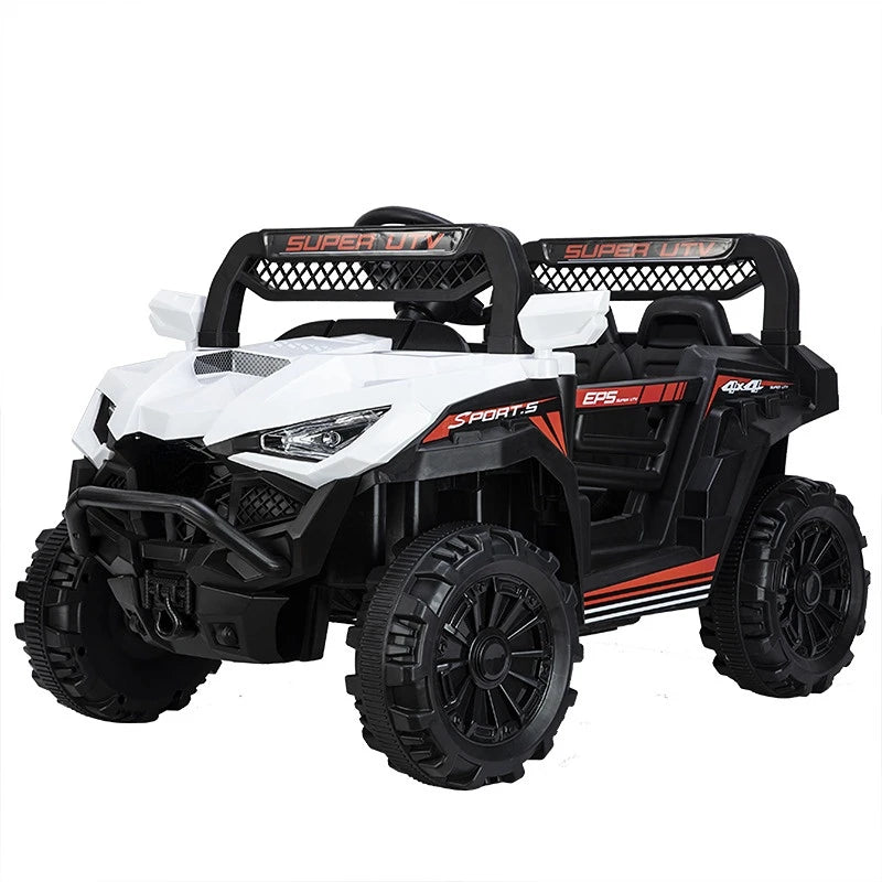 Off-road Electric Car with LED Lighting and Music for Kids childrensterritory