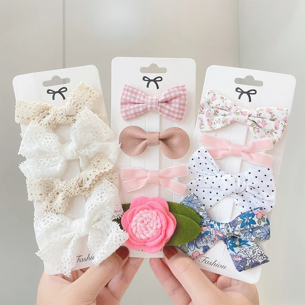 Girls Cute Handmade Lace Design Hair Accessories