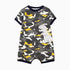 Baby Cartoon Print Cotton Short-Sleeve Summer Romper childrensterritory