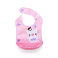 Soft Waterproof Cartoon Printed Adjustable Baby Bibs