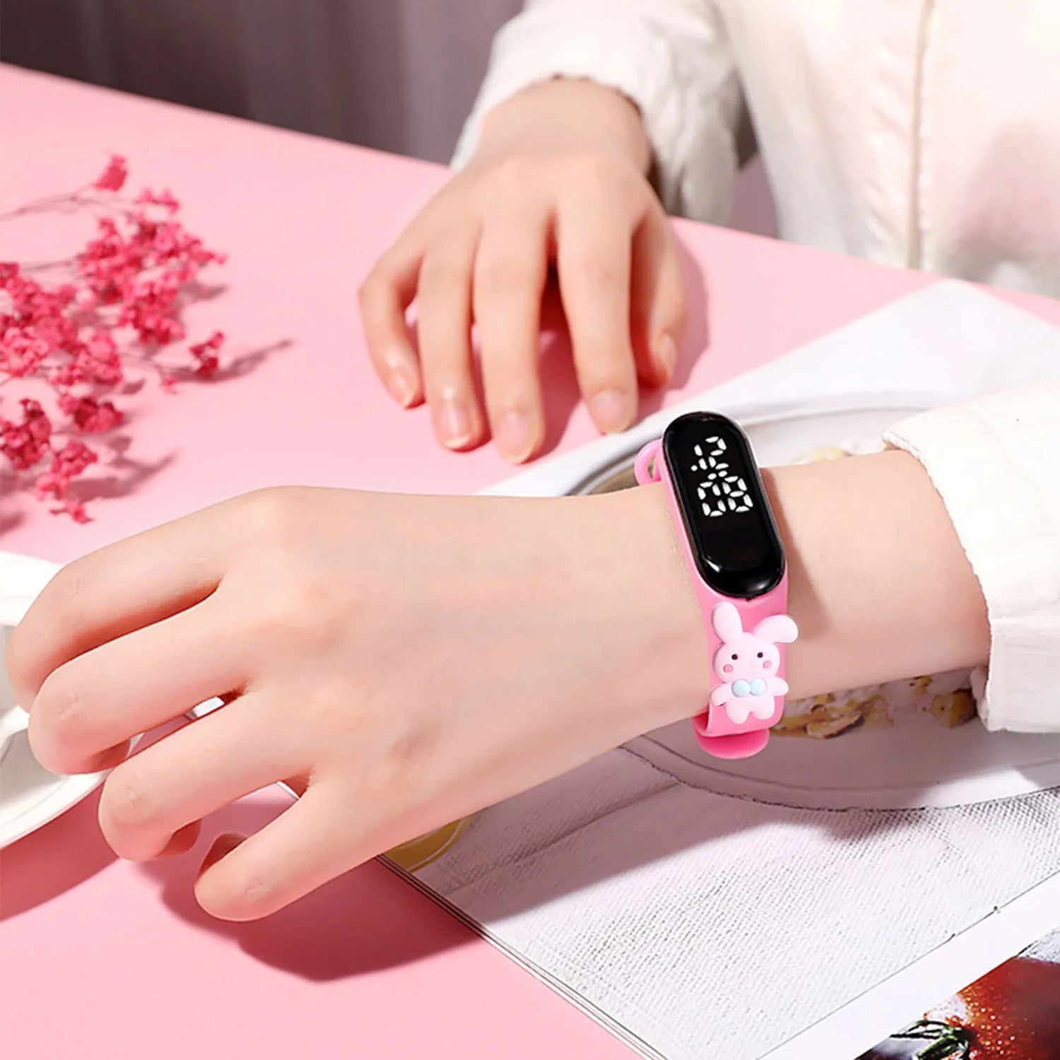 Kids Digital Sports Smart Watch with Adjustable Strap childrensterritory