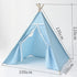 Kids Porable Cotton Canvas Indian Play Tent childrensterritory